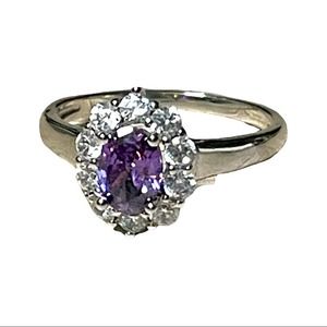 Amethyst Color Fashion Ring